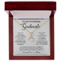 To My Stunning Soulmate | Love You, Forever & Always - Alluring Beauty necklace