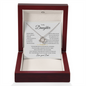 To My Daughter | Never Forget I Love You | Love Knot Necklace