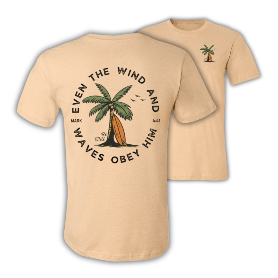 Be Still – Christian Beach Shirt | Faith Over Fear Apparel