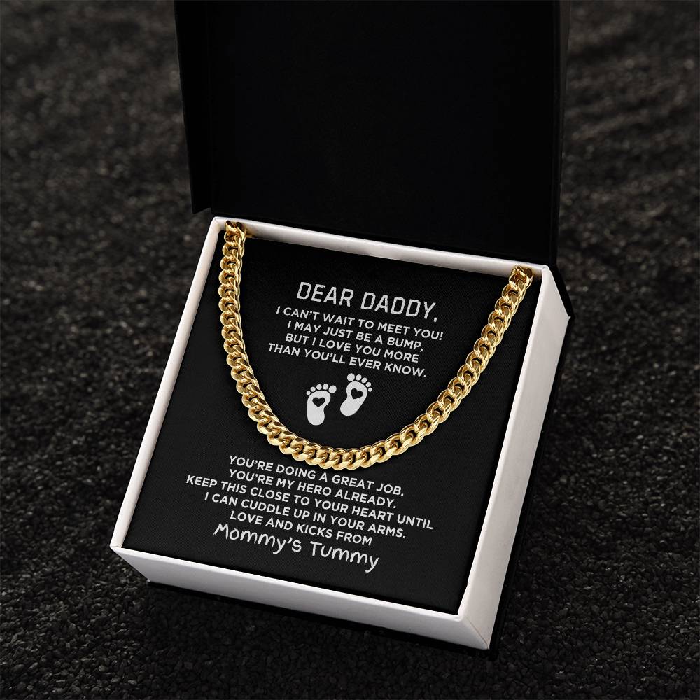 Dear Daddy, from Mommy's Tummy BW