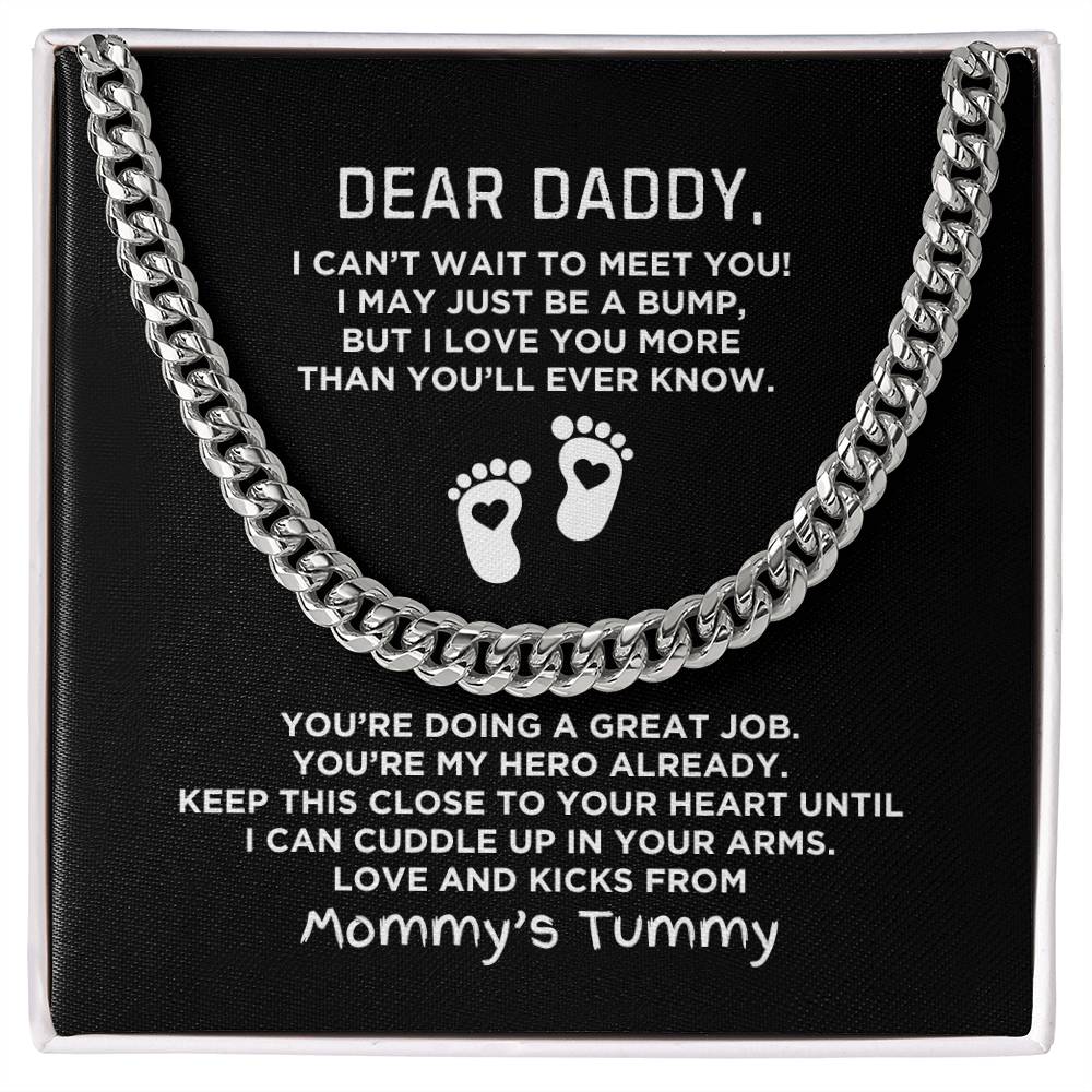 Dear Daddy, from Mommy's Tummy BW