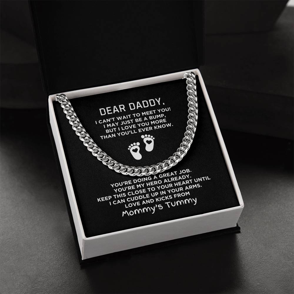 Dear Daddy, from Mommy's Tummy BW