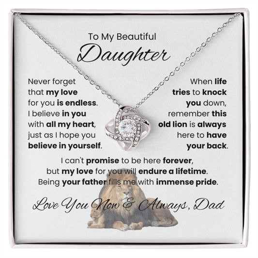 To My Daughter, This Old Lion Has Your Back