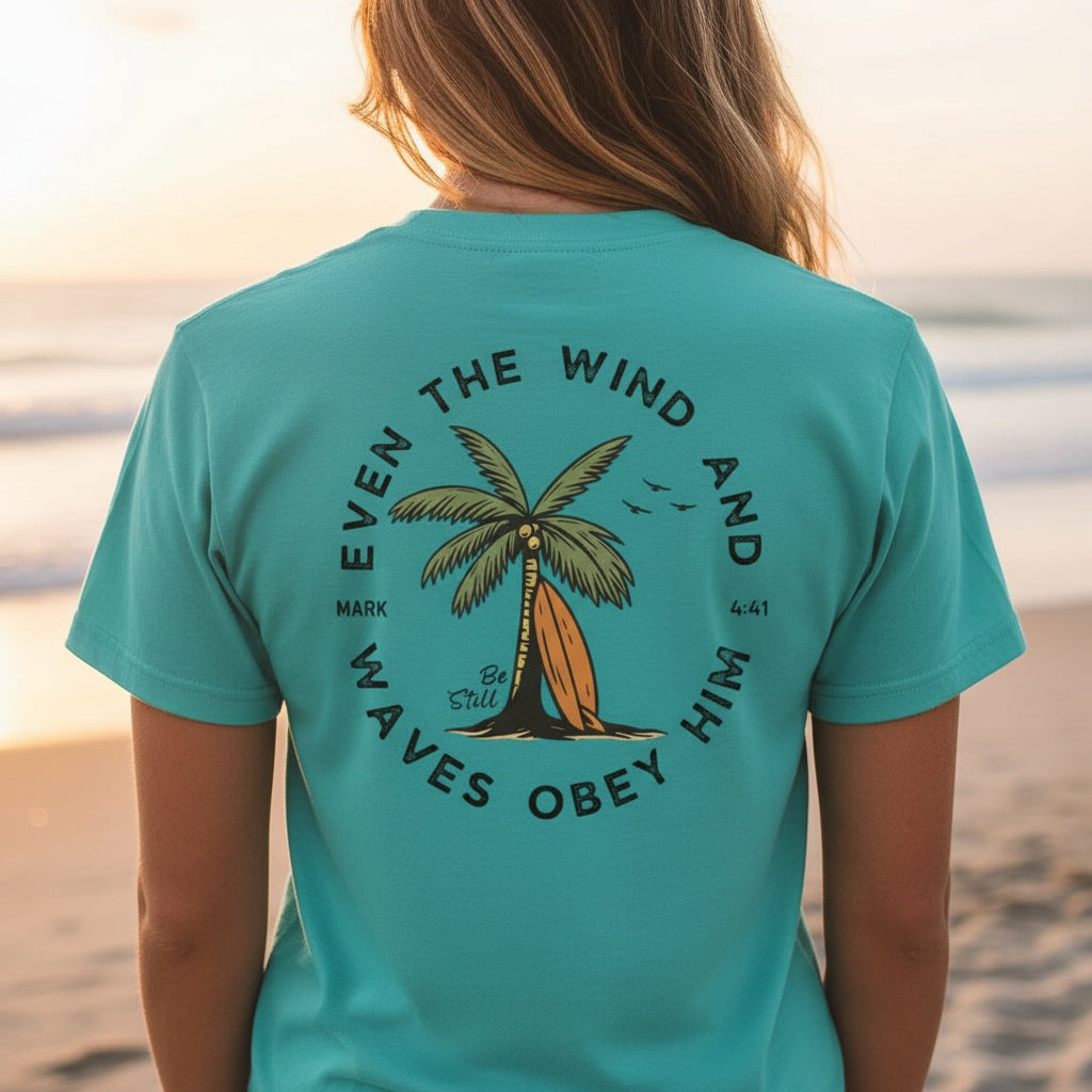 Be Still – Christian Beach Shirt | Faith Over Fear Apparel